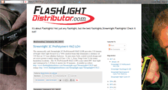 Desktop Screenshot of blog.flashlightdistributor.com